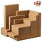 JOYIN 12 Pieces Brown Kraft Cardboard Boxes Gift Wrap for Christmas Holiday, Festive Xmas Wrapping Shirt and Lingerie Cupcake DIY Boxes, 4 Different Sizes Gifts Boxes